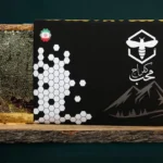 عسل با موم و چوب محب